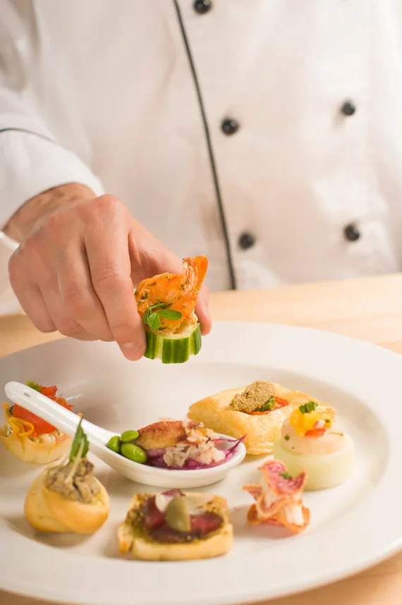 Dessert styling and photography for a five-star hotel